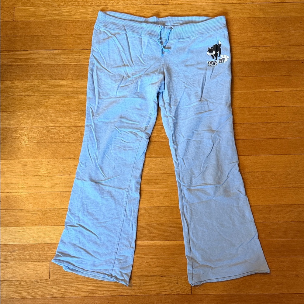 Vintage Warner Bros Looney Tunes Y2K paws off pants
